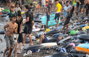 Al menos 27 muertos y desborde total en Ceuta: Pedro Sánchez acusó a «mafias que trafican con seres humanos»